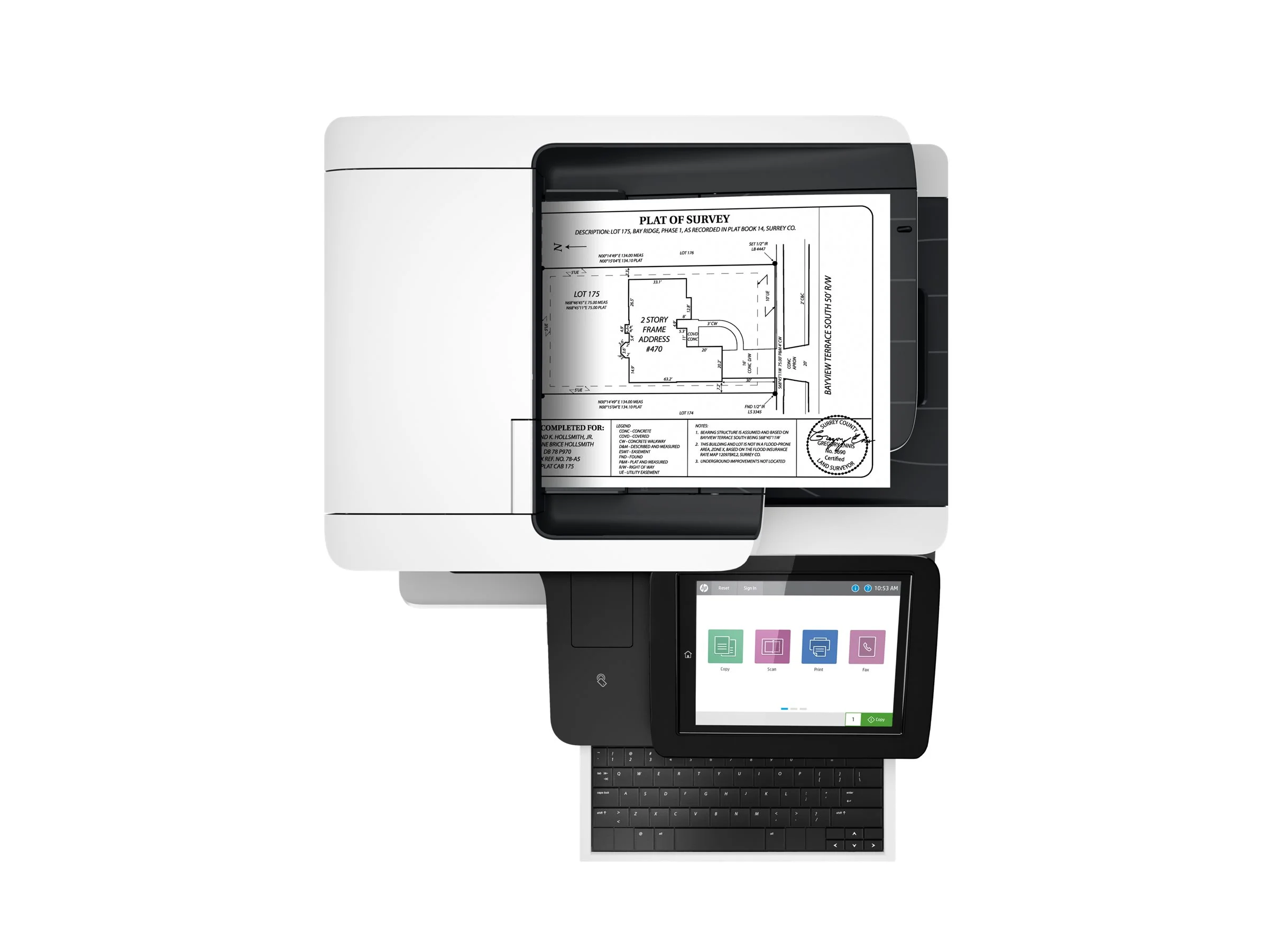 HP LaserJet Enterprise MFP M528z