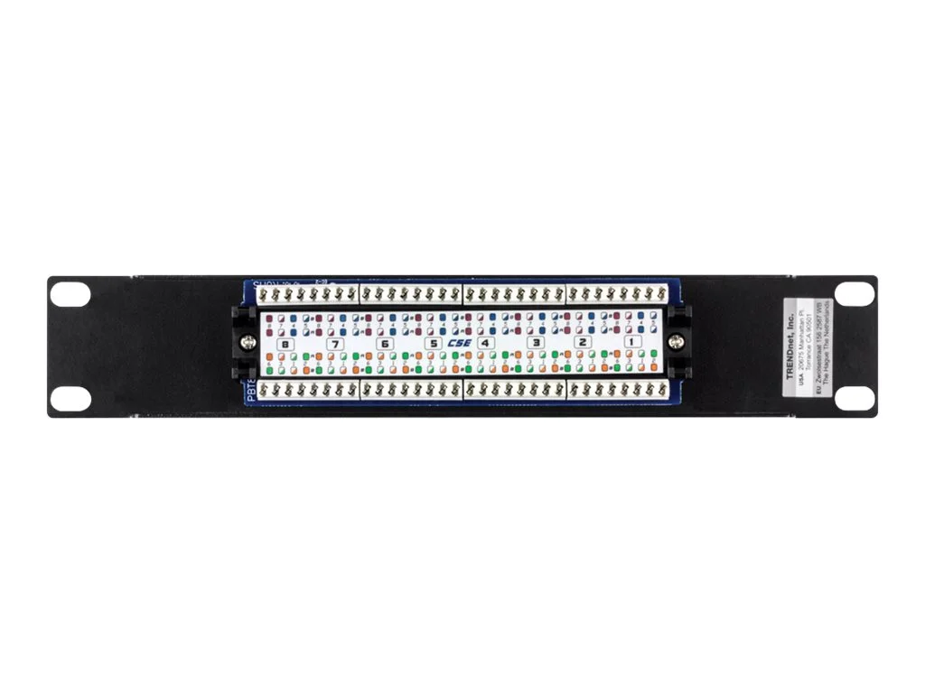 TRENDNET TC-P08C5E 25,4cm Patch Panel 8P