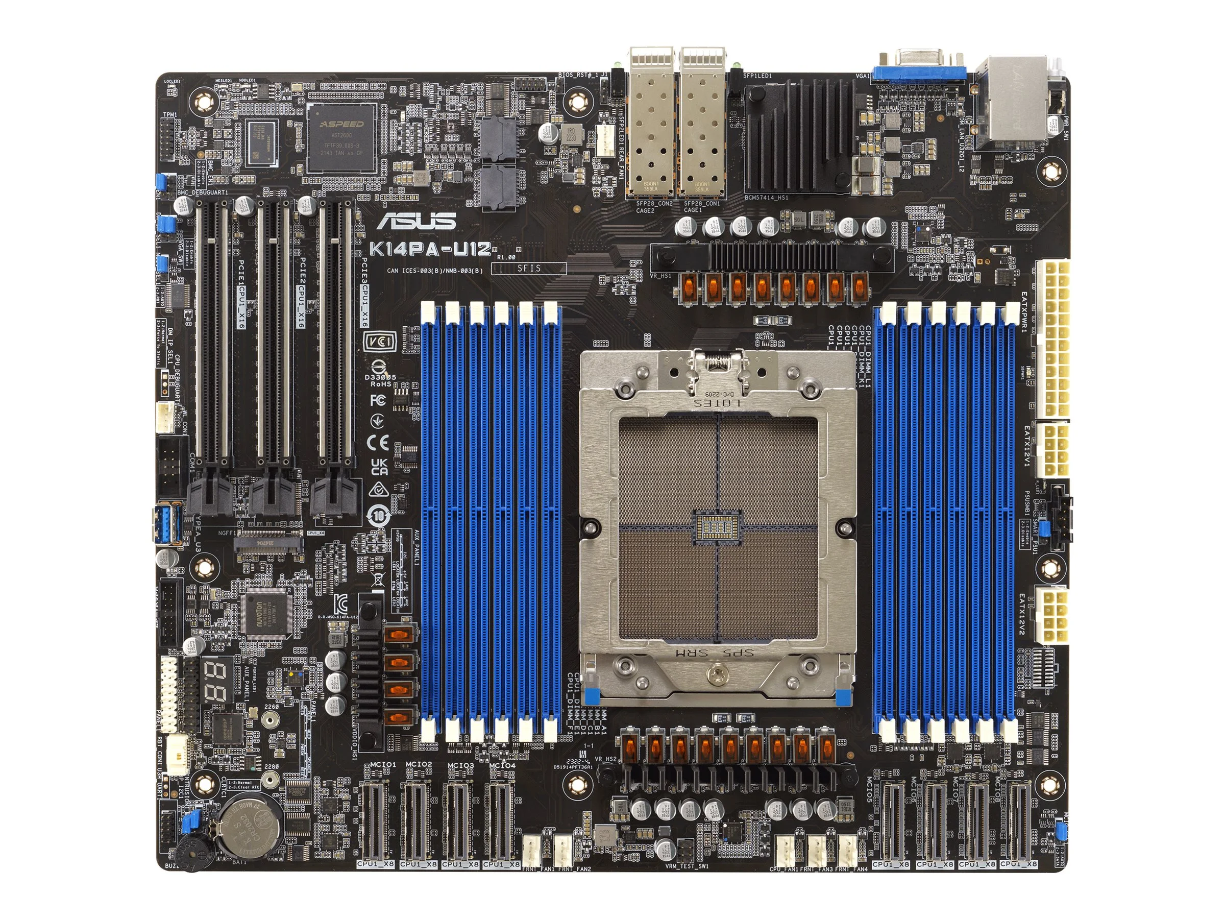 ASUS K14PA-U12/ASMB11 SP5 ATX Server MB