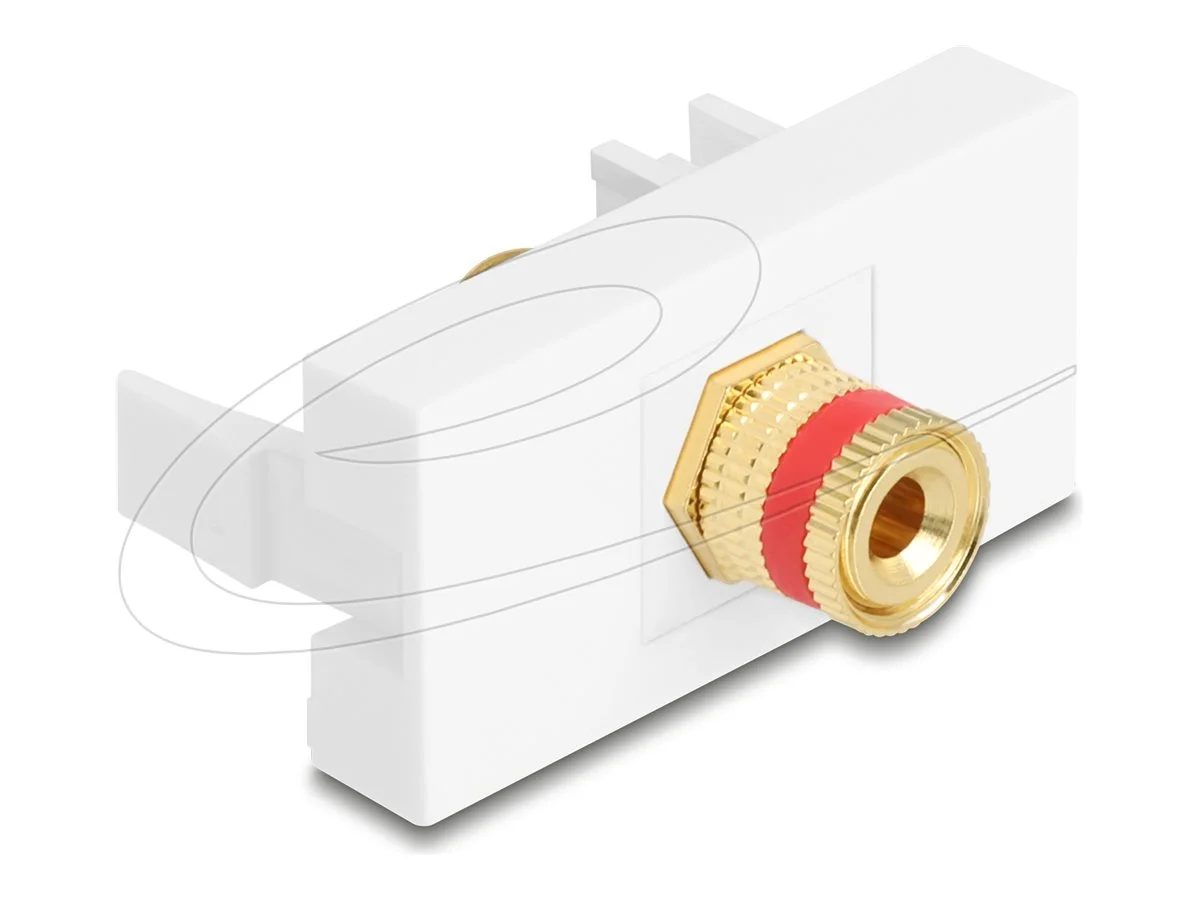 DELOCK Easy 45 Modul Polklemme zu Gewind