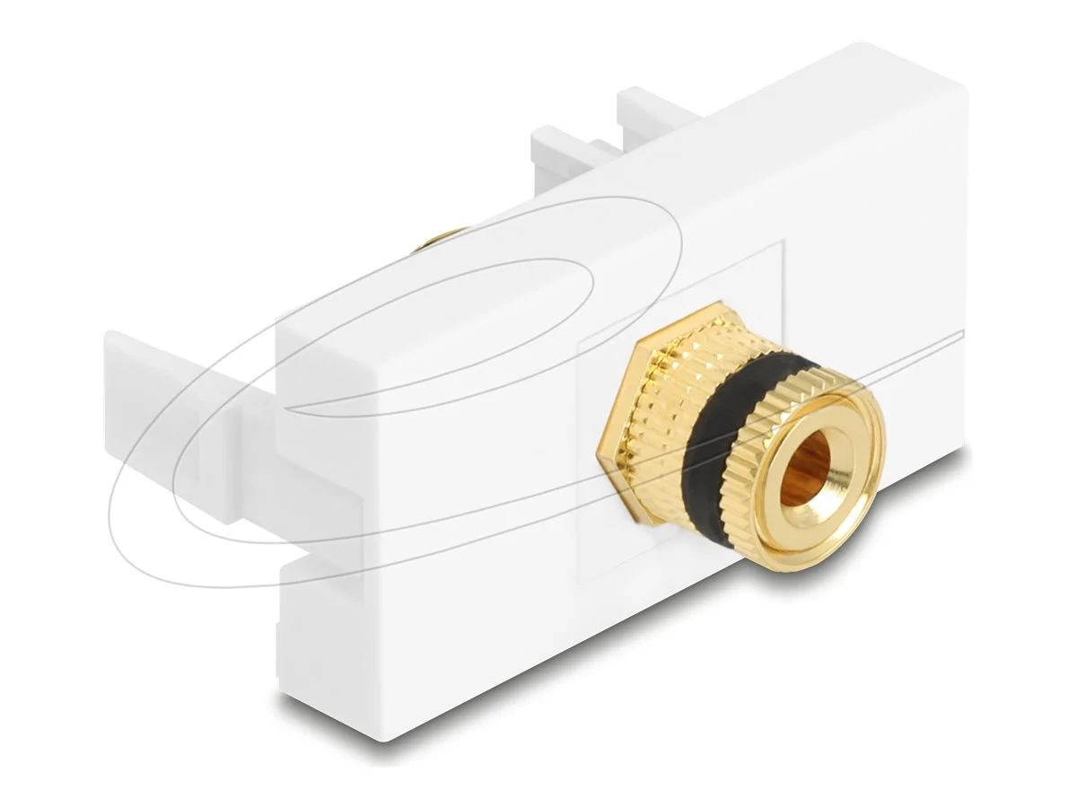 DELOCK Easy 45 Modul Polklemme zu Gewind