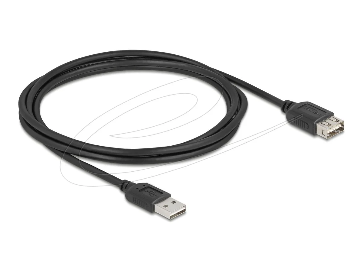 DELOCK USB 2.0 Verl. Kabel Typ-A 2m