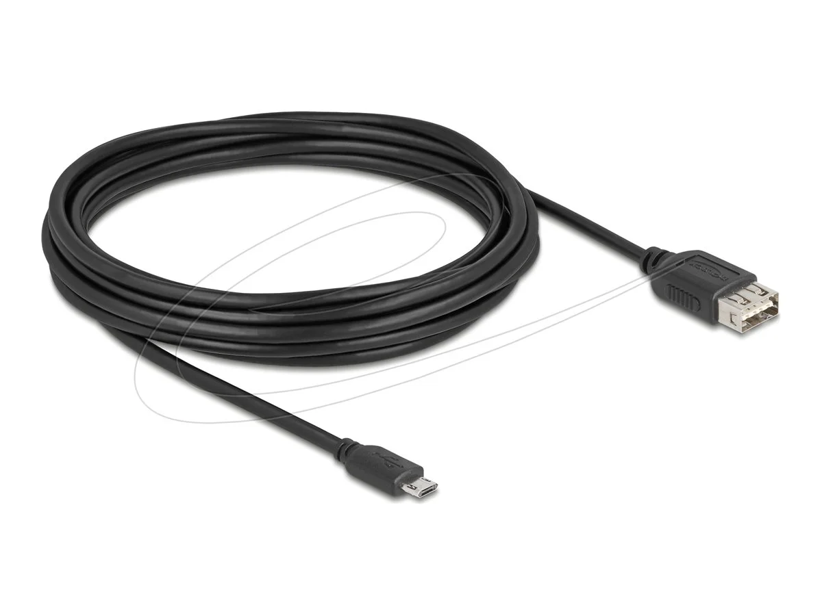 DELOCK USB 2.0 Kabel Typ Micro-B zu A 5m