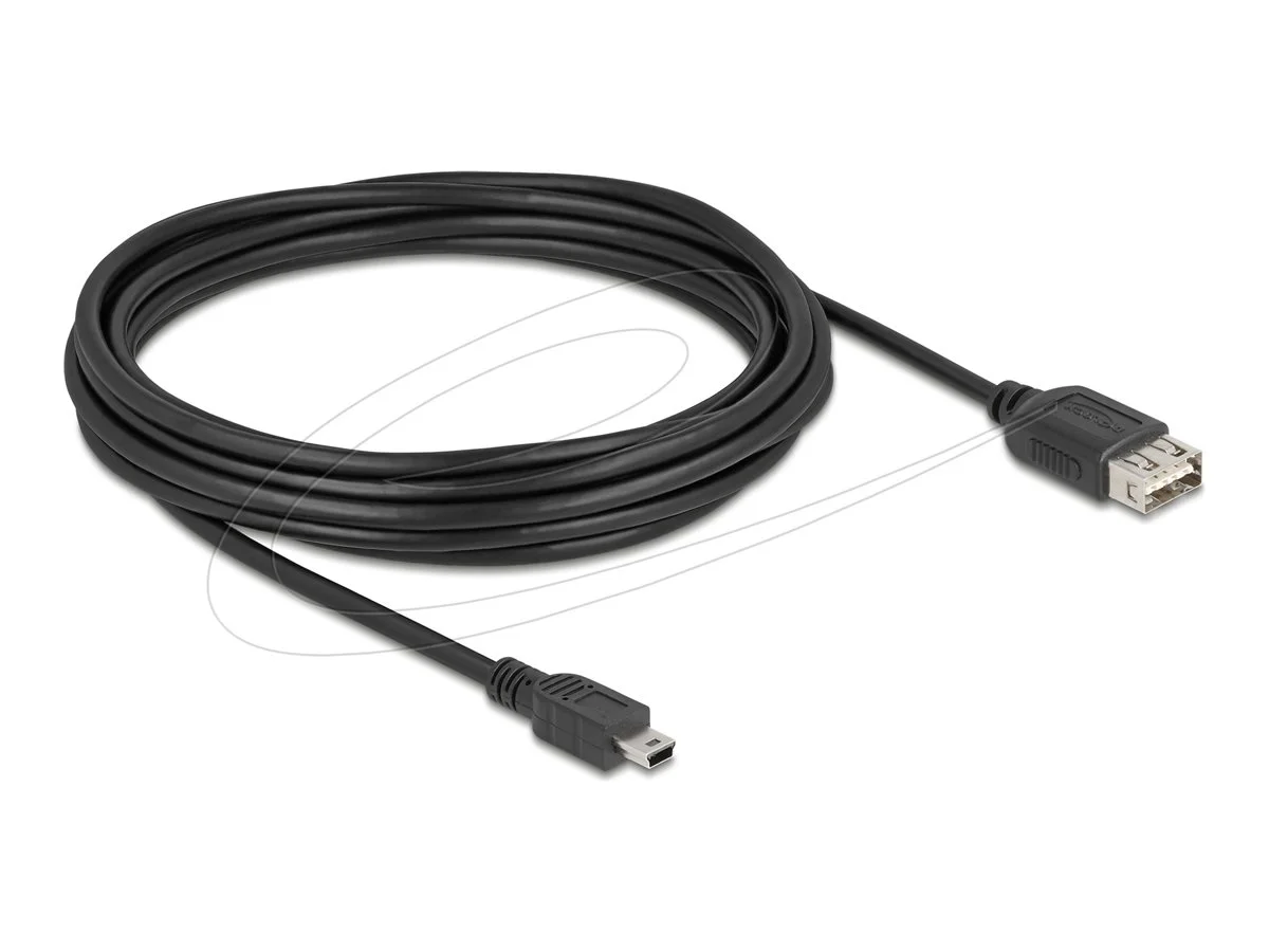 DELOCK USB 2.0 Kabel Typ Mini-B zu A 5m