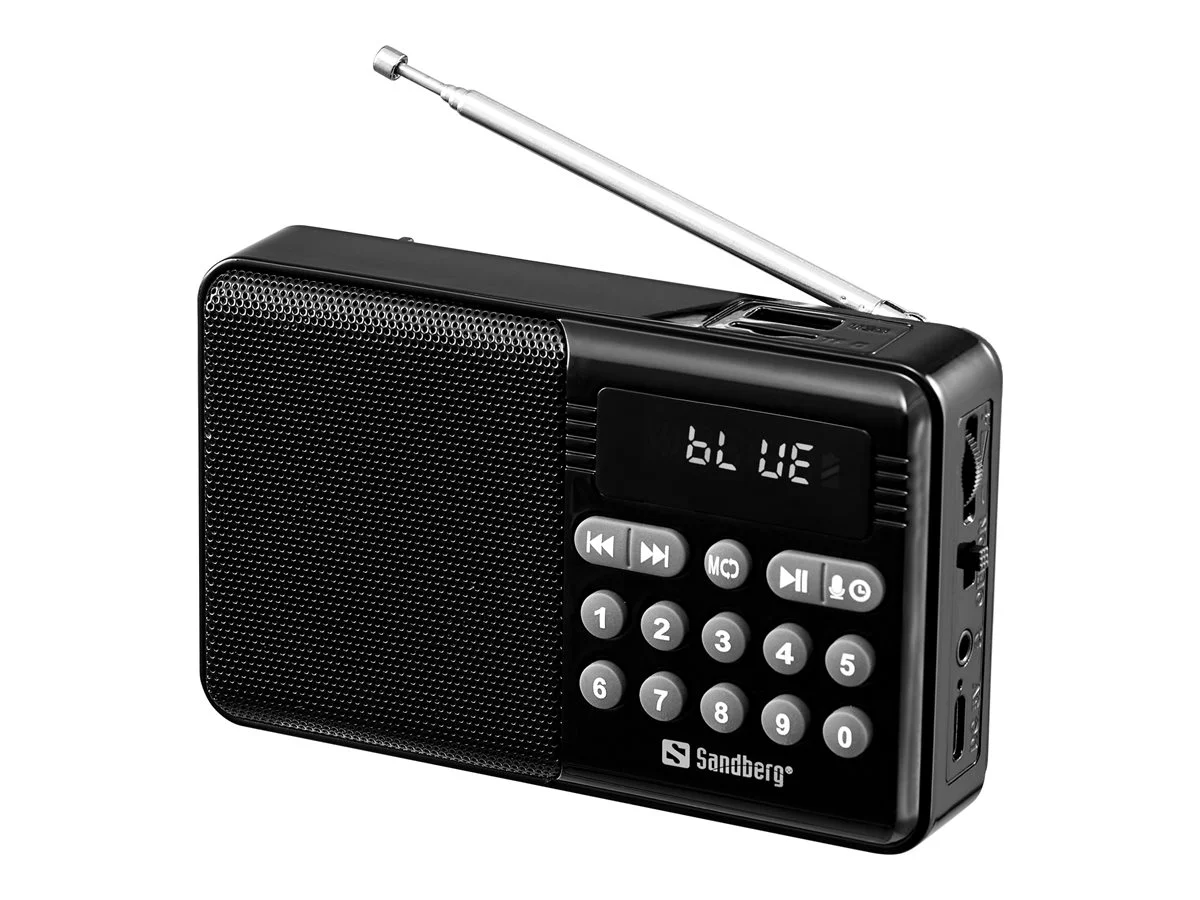SANDBERG Speaker Radio FM+BT Recharge