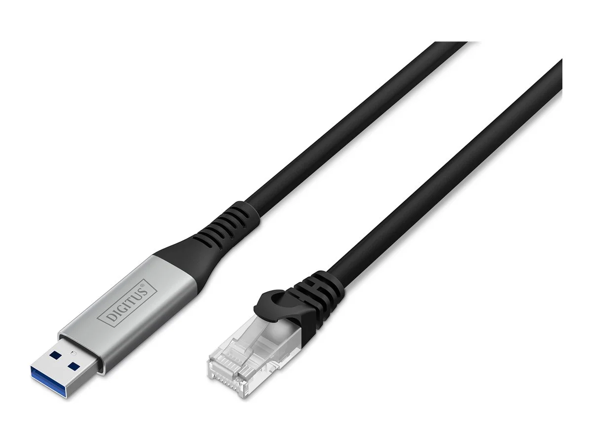 DIGITUS USB-A - RJ45 CAT 6A S/FTP Kabel