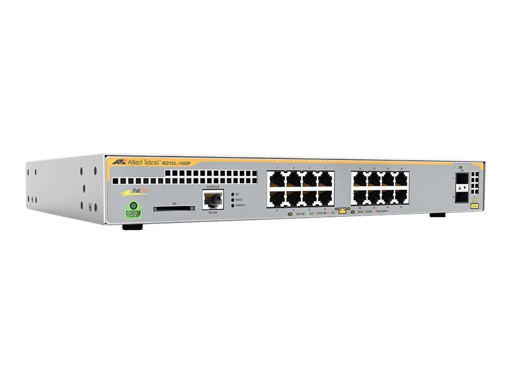 ALLIED Industrial managed PoE+ switch