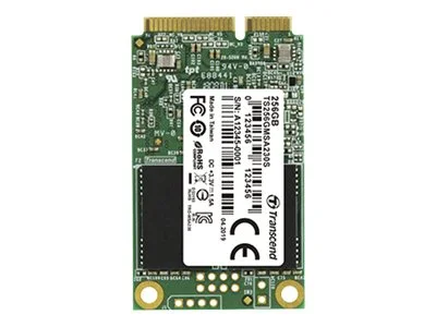 TRANSCEND 256GB mSATA SSD SATA3 3D TLC