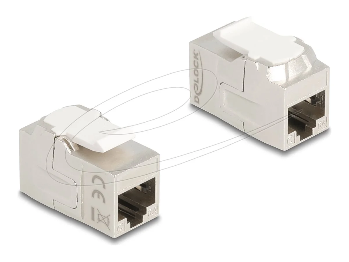 DELOCK Keystone Modul Kuppl RJ45 Cat.6A