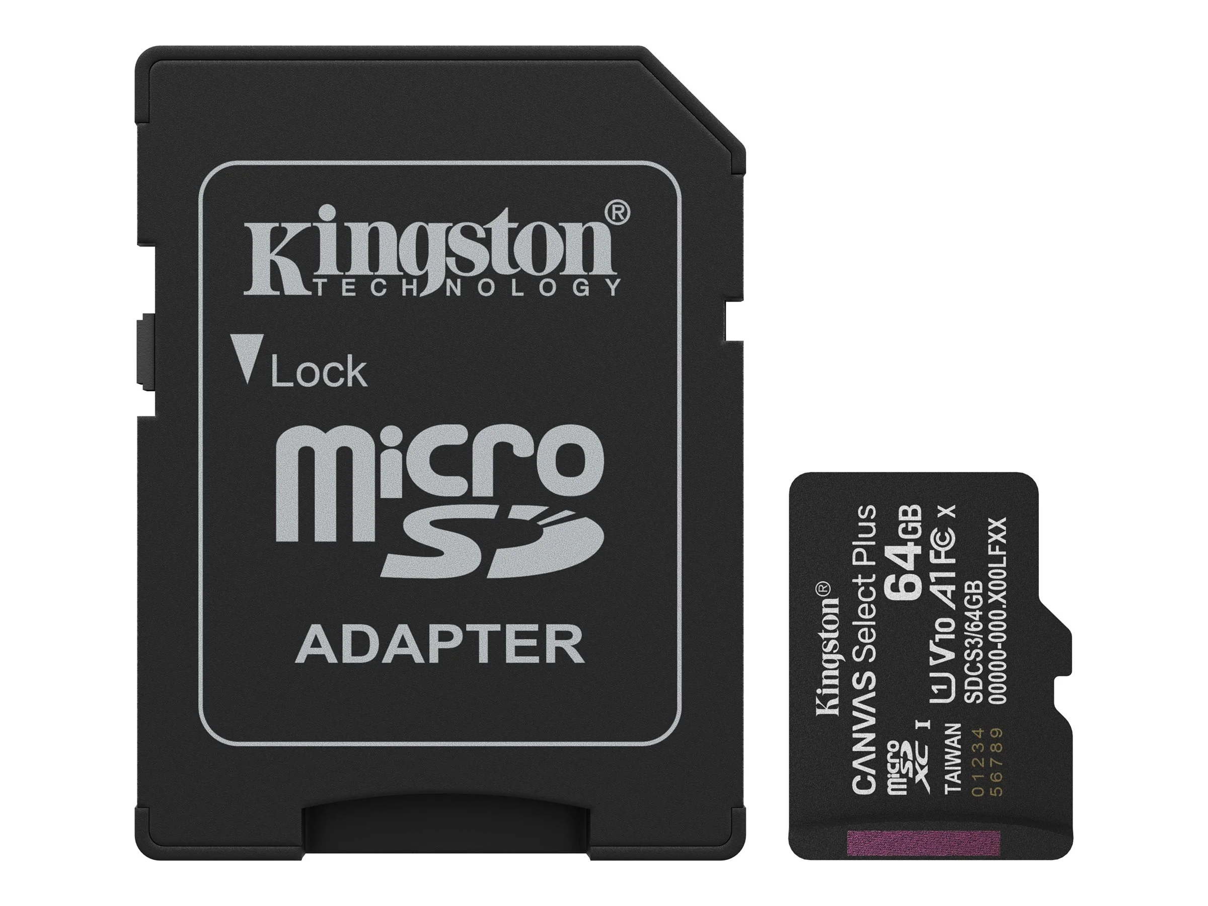 KINGSTON 64GB microSDXC Canvas Select