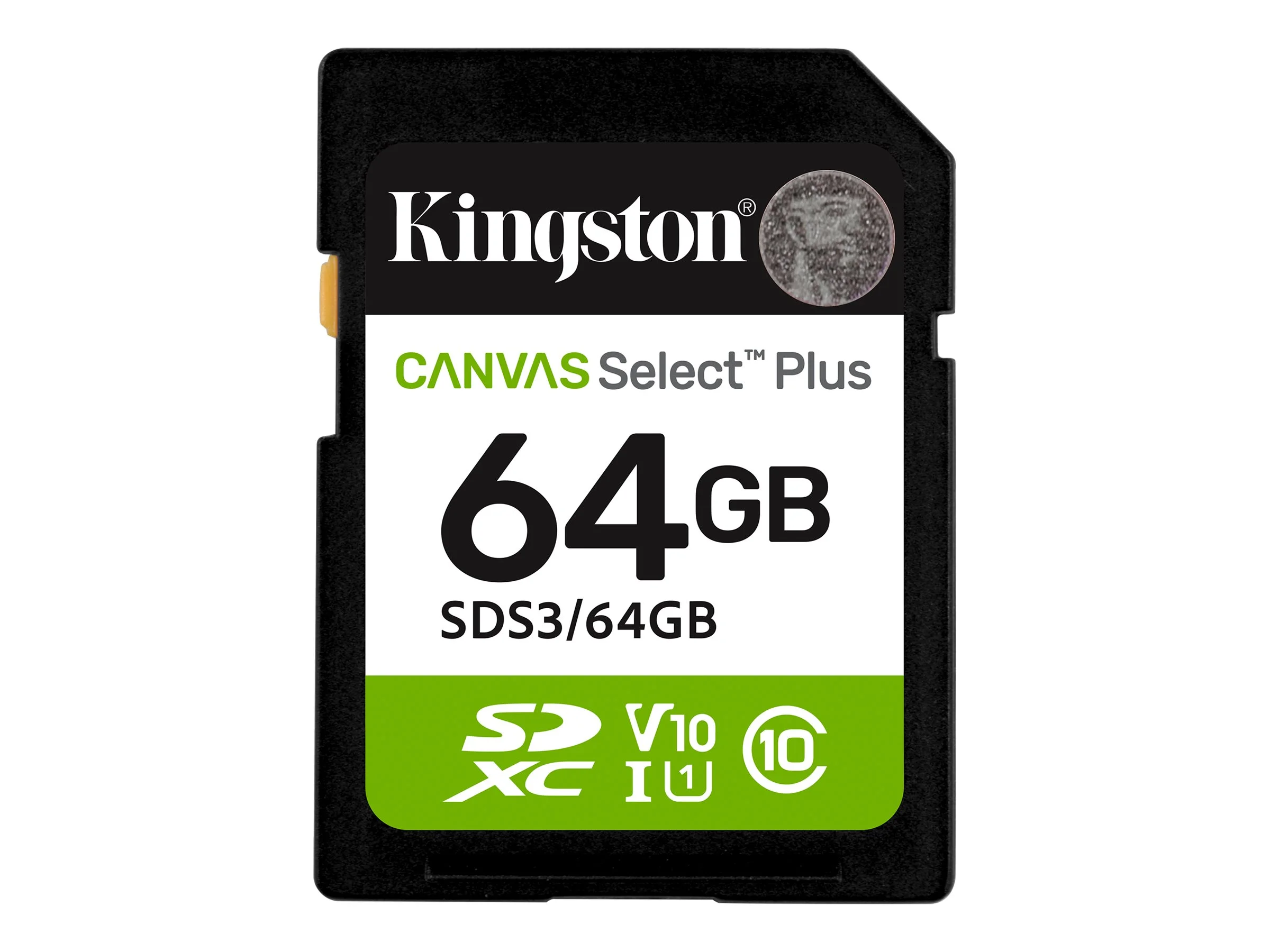 KINGSTON 64GB SDXC Canvas Select Plus