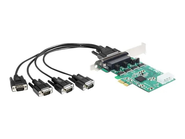 DELOCK PCI Express Karte > 4 x Seriell