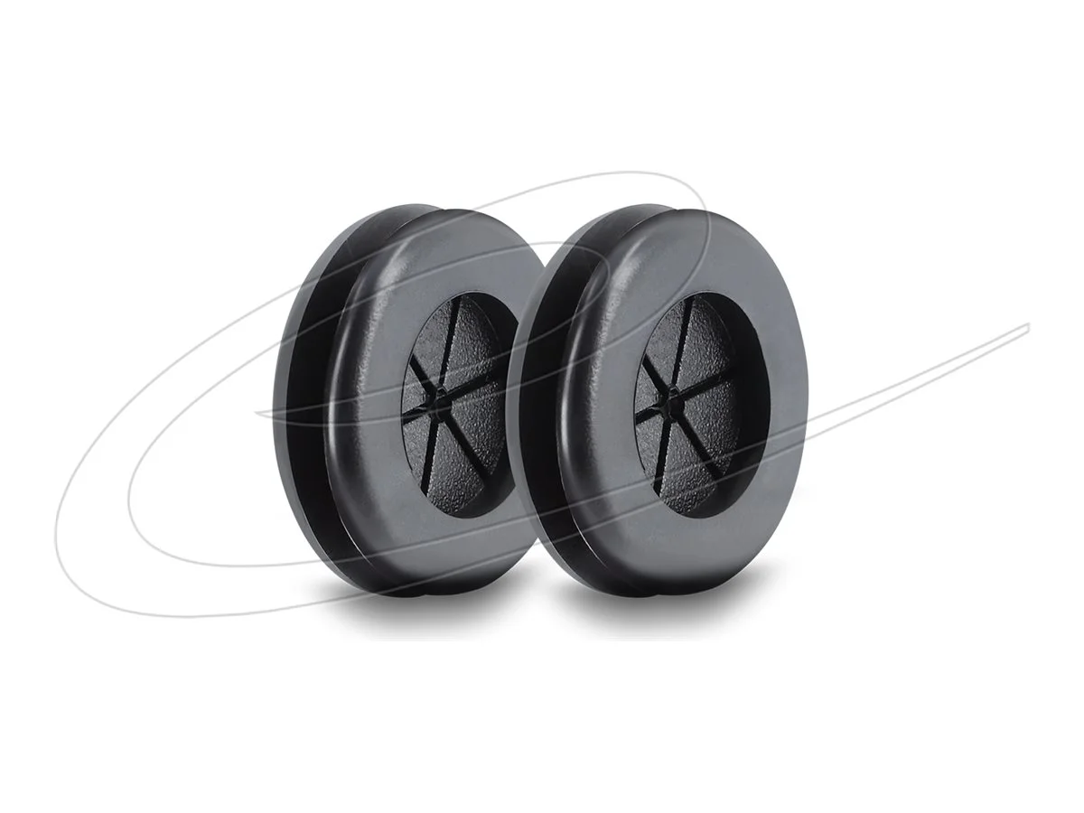 DELOCK Gummi Kabeldurchfuhrung rund 27