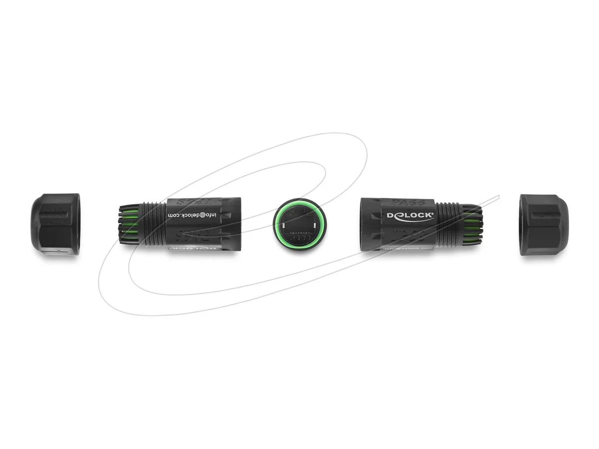 DELOCK Kabelverbinder RJ45 Cat.6mit M16