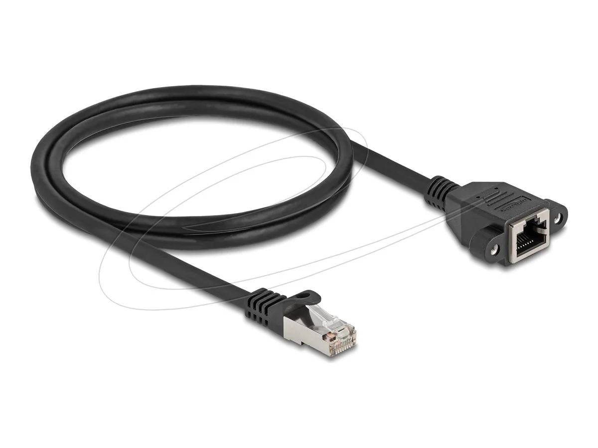 DELOCK Kabel S/FTP RJ45 Cat.6A 1m