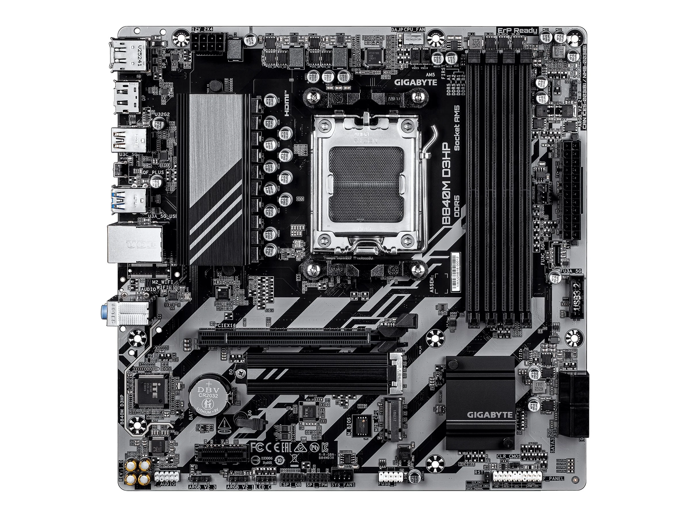 GIGABYTE B840M D3HP AM5 MB