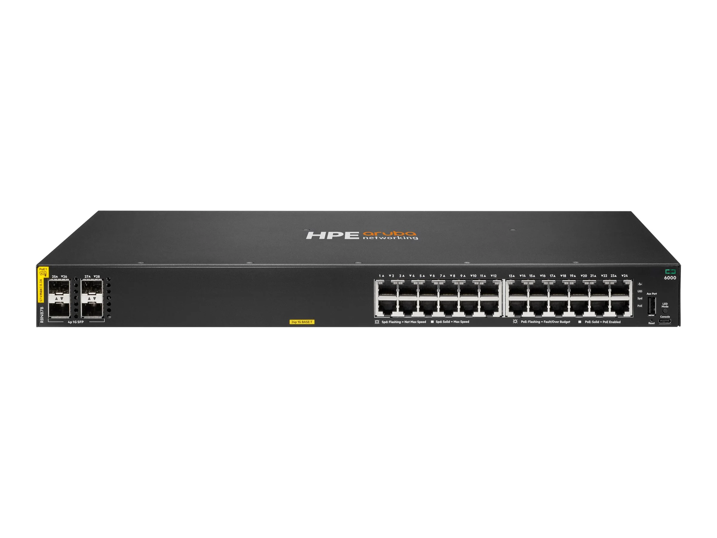 HPE ANW 6000 24G CL4 4F 370W Sw EU en