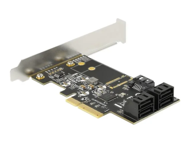 DELOCK 5 Port SATA PCI Express x4 Karte