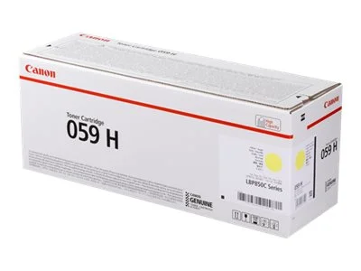 CANON Cartridge 059 H Y Toner