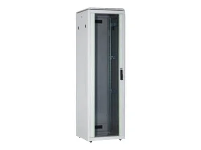 DIGITUS Netzwerkschrank 48,3cm 26HE grau