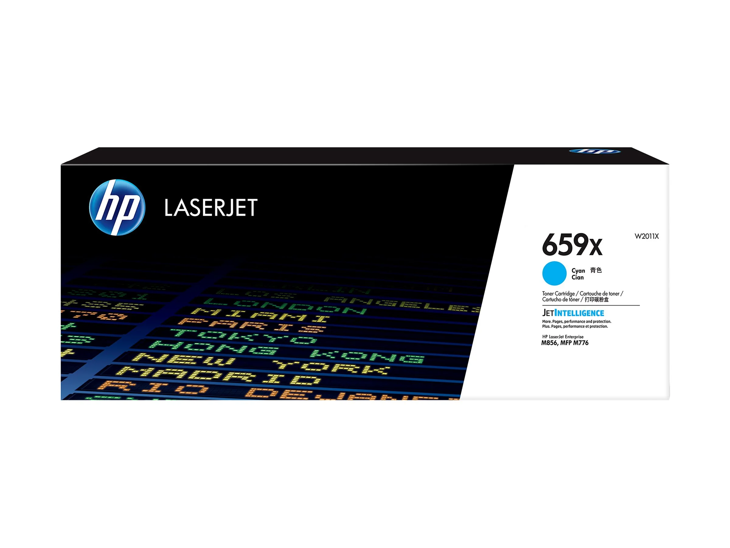 HP 659X High Yield Cyan toner