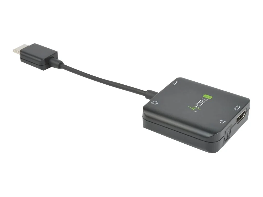 TECHLY HDMI/AUDIO Extractor SCHWARZ