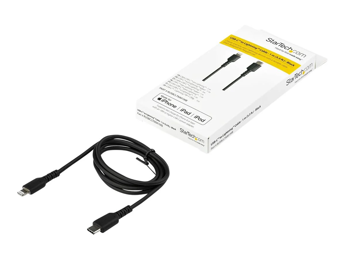 STARTECH USB C to Lightning Cable 1m