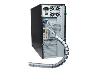 TECHLY Kabelmanagement 2,5m SCHWARZ