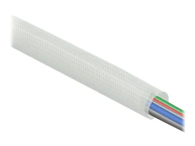DELOCK Schutzschlauch 10 m x 4 mm weiss