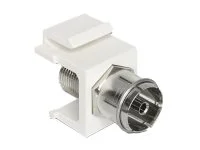 DELOCK Keystone IEC Buchse > F Buchse