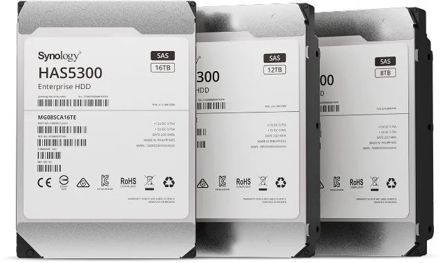 Synology NAS HD3.5" SAS 16TB HAS5300-16T / 7,2k