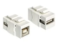 DELOCK Keystone USB2.0 A Bu>USB2.0 B Bu