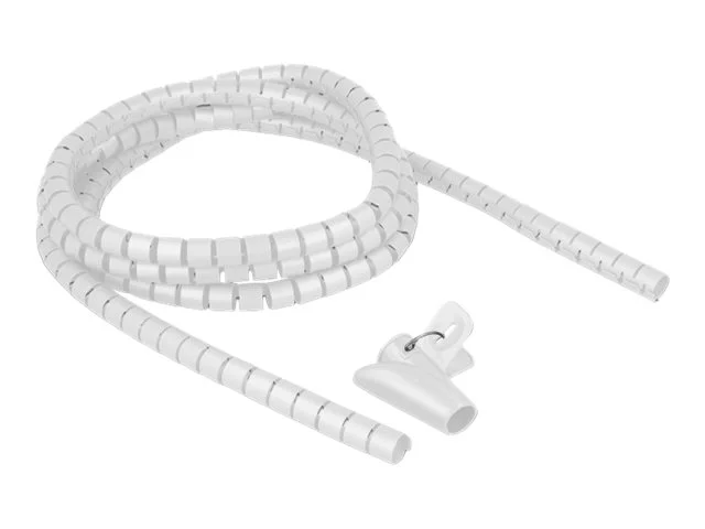 DELOCK Spiralschlauch 2,5m x 15mm weiss