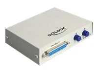 DELOCK DATA Switch 2-port Parallel man.