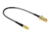 DELOCK HF SMA Bu zum Einbau>MCX St 200mm