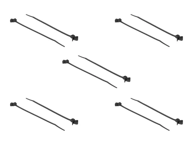 DELOCK Kabelbinder L 160 x B 4mm schw.