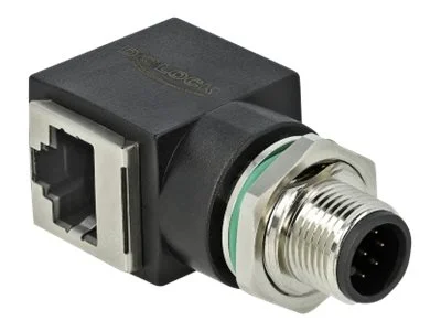 DELOCK Netzwerkadap. M12 8 Pin A-kodiert