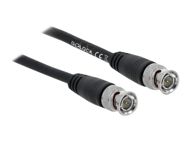 DELOCK Kabel BNC zu BNC Stecker 1m