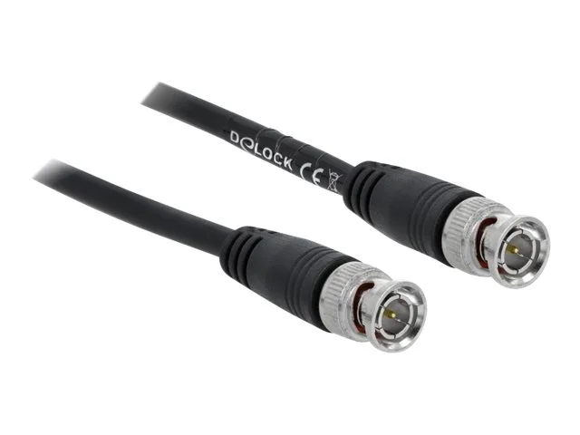 DELOCK Kabel BNC zu BNC Stecker 5m