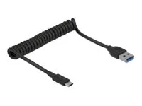 DELOCK USB 3.1 Gen 2 Spiralkabel Typ-A