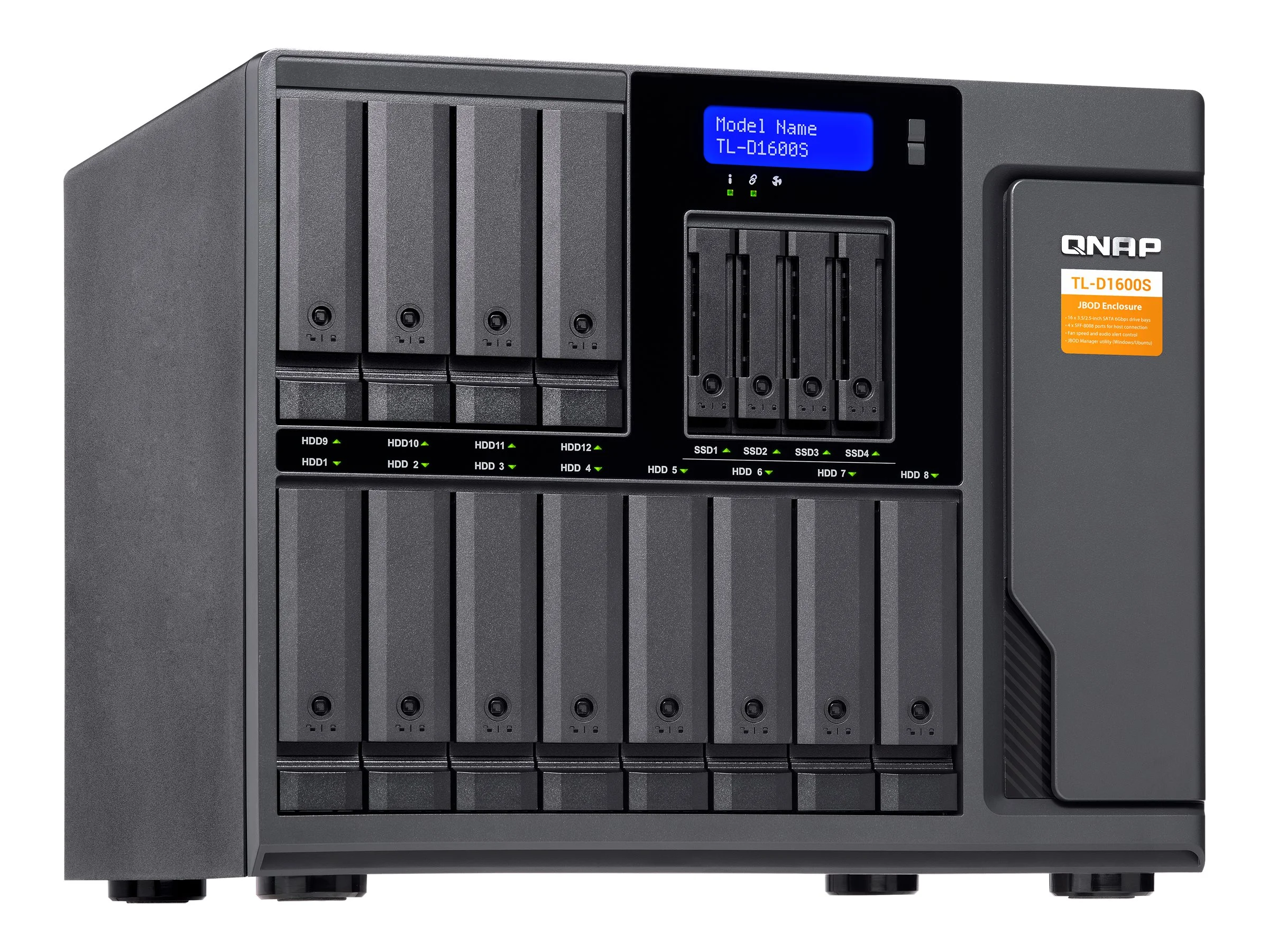 QNAP TL-D1600S 16-bay desktop exp. Unit