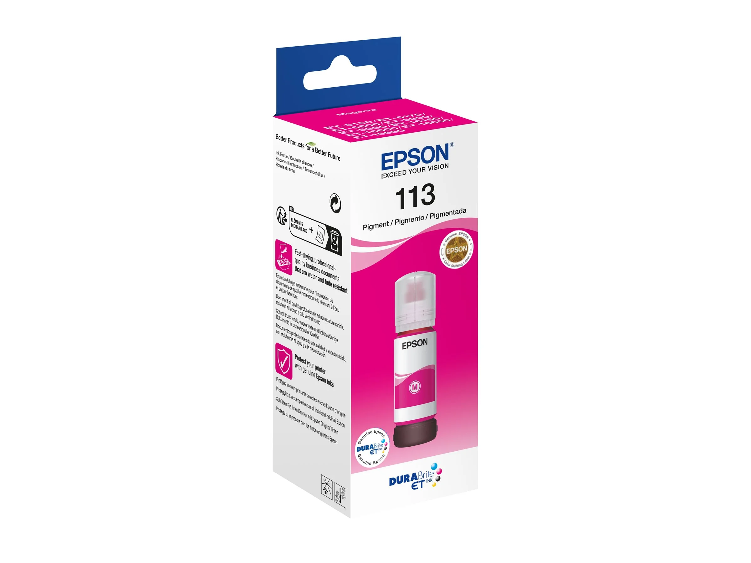 EPSON 2LB 113 EcoTank Pigment Magenta