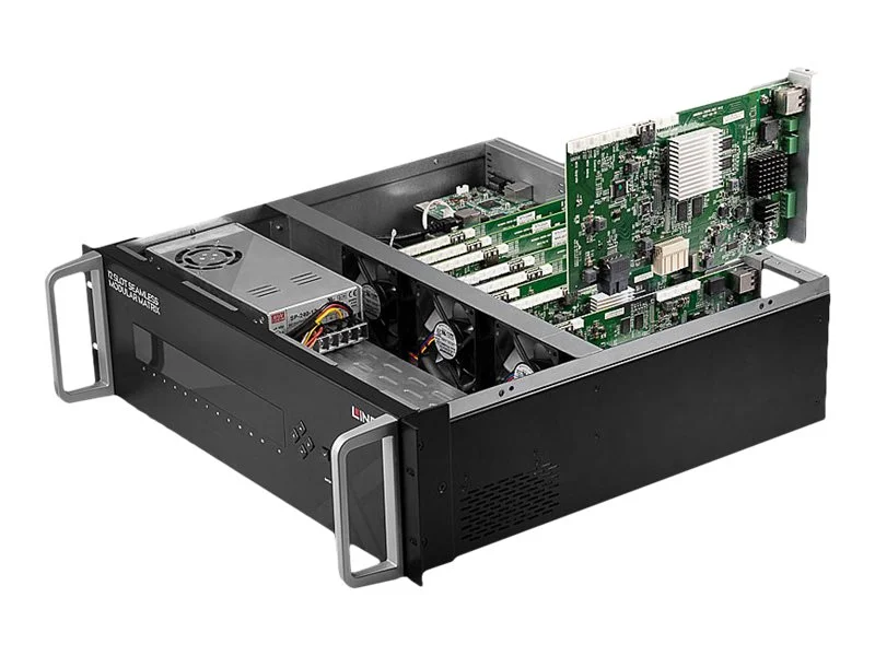 LINDY 12 Slot Modular Matrix Chassis