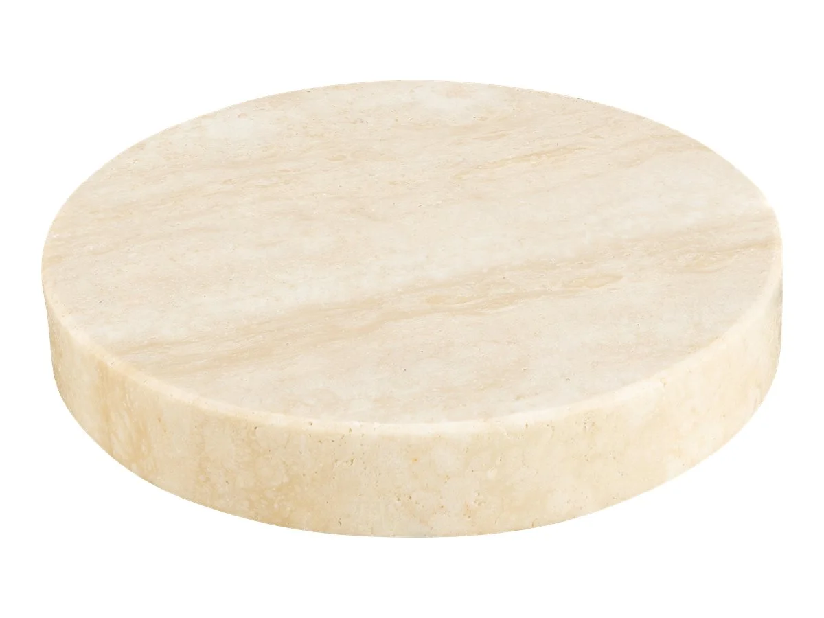 SANDBERG Marble Stone Charger Beige