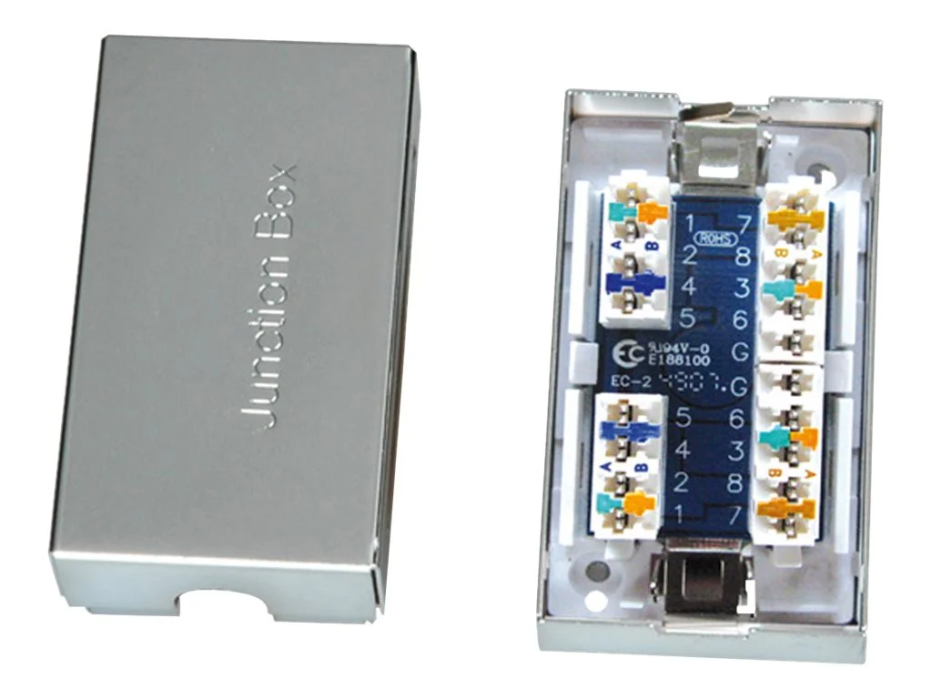 ROLINE Junction Box Kat.5e Class D STP