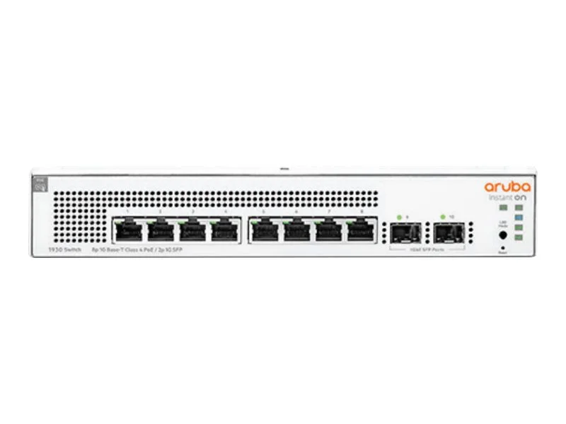 HPE Aruba IOn 1930 8G 2SFP 124W Sw EU en