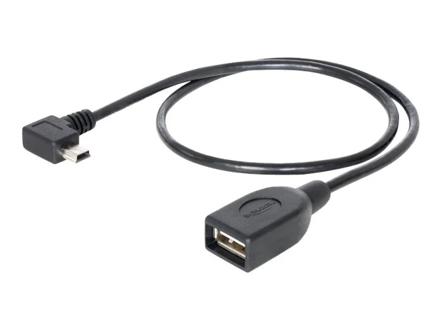 DELOCK Kabel USB mini 90G>USB-A OTG 50cm