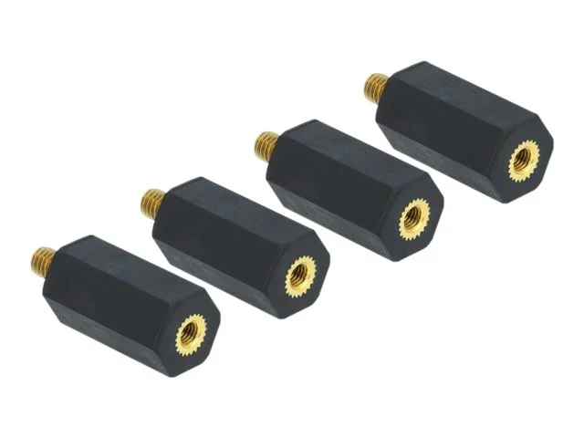 DELOCK Abstandshalter M4xM3 20mm schw