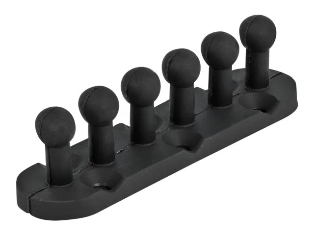 DELOCK Kabelhalter mit 5 Durchführungen