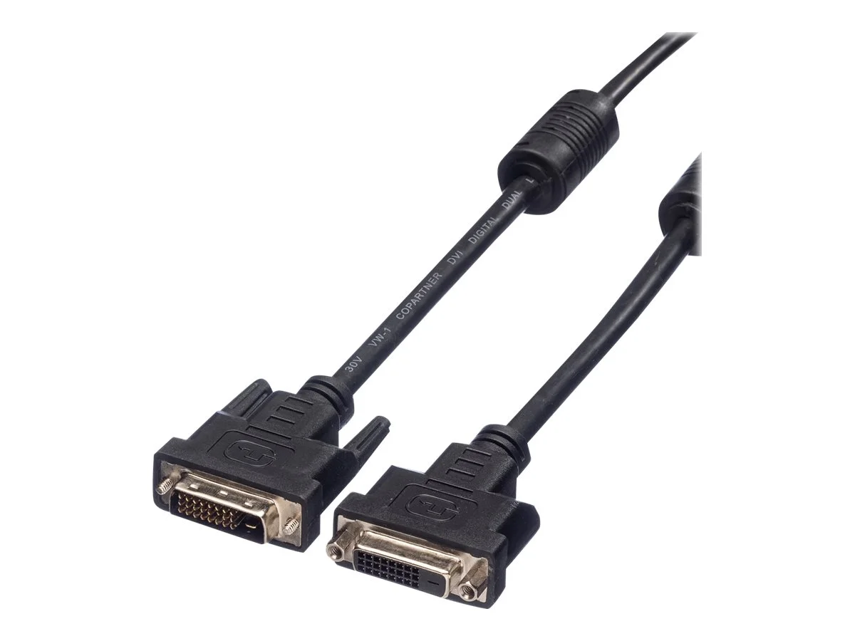 VALUE Verlängerungskabel DVI dual link2m